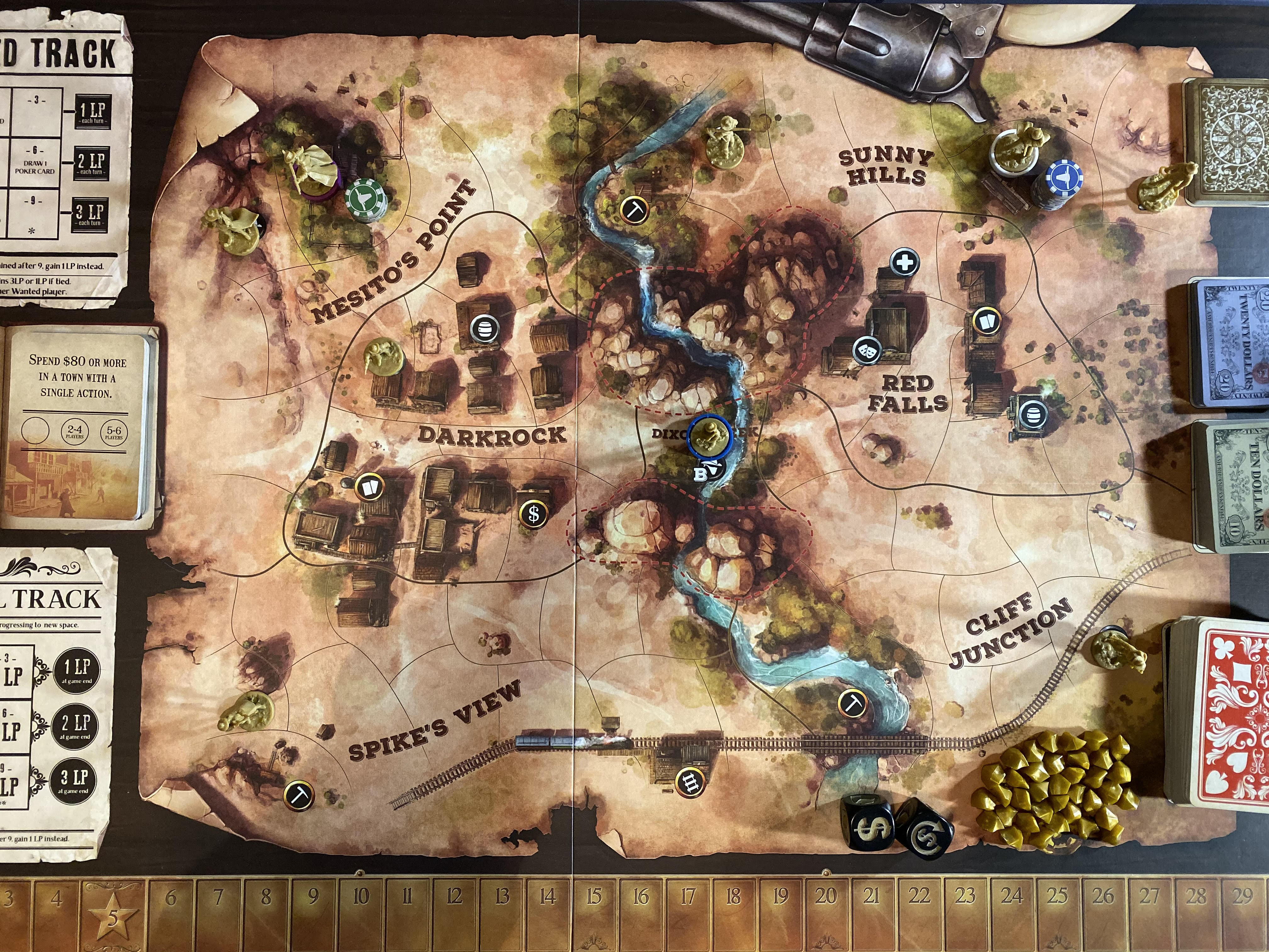 Matagot Western Legends Board Game – ASM WLB01, Ages 12+