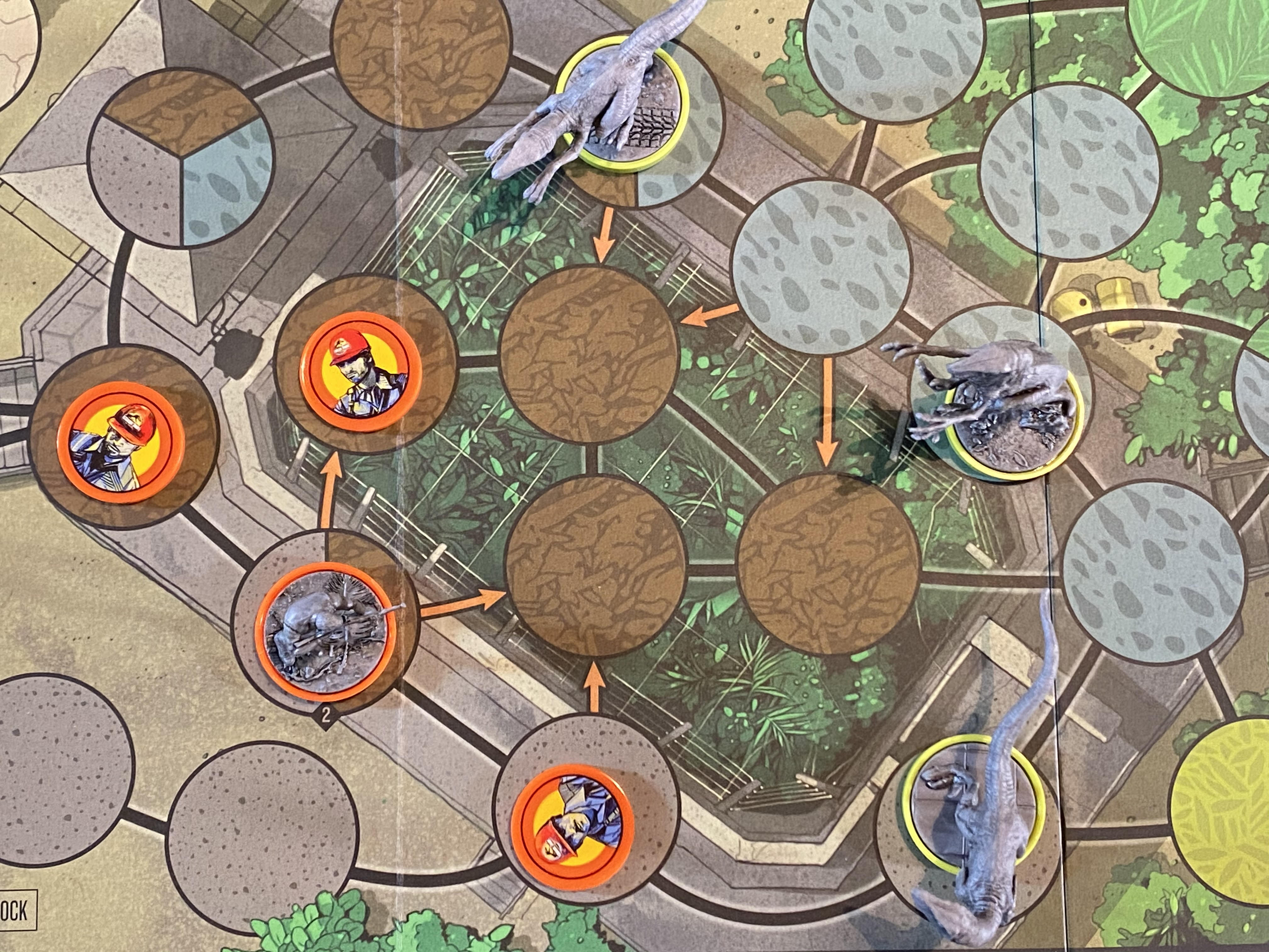 Unmatched Raptor Map Unmatched: Jurassic Park – InGen vs Raptors – Fuzzy Llama Reviews